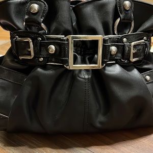 Wilsons Leather, black purse, new